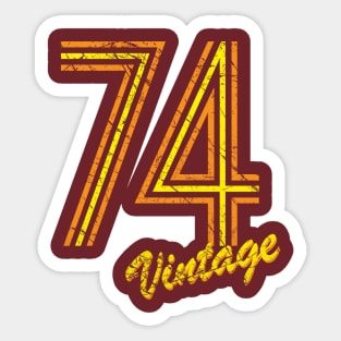 1974 Sticker